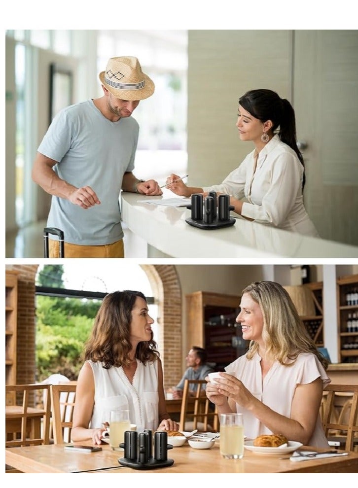 Raxoom 4-Pack Portable Charger Kit for iPhone, [4 PCS] Power Bank 5000mAh & Charging Station Dock, 20W Fast Charging Powerbanks - Image 5