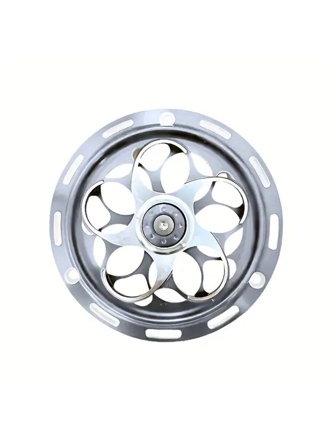 Blue Motorcycle Engine Fan Shield Radiator Cover CNC Aluminum Heat Dissipation - Image 3