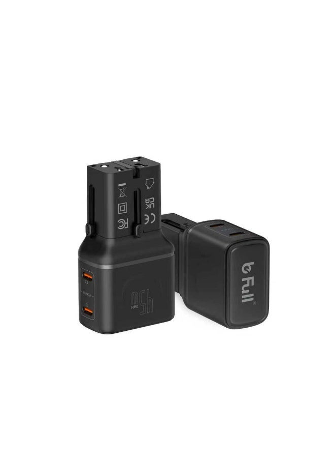 Charger bfull  Small 45W World Travel Adapter