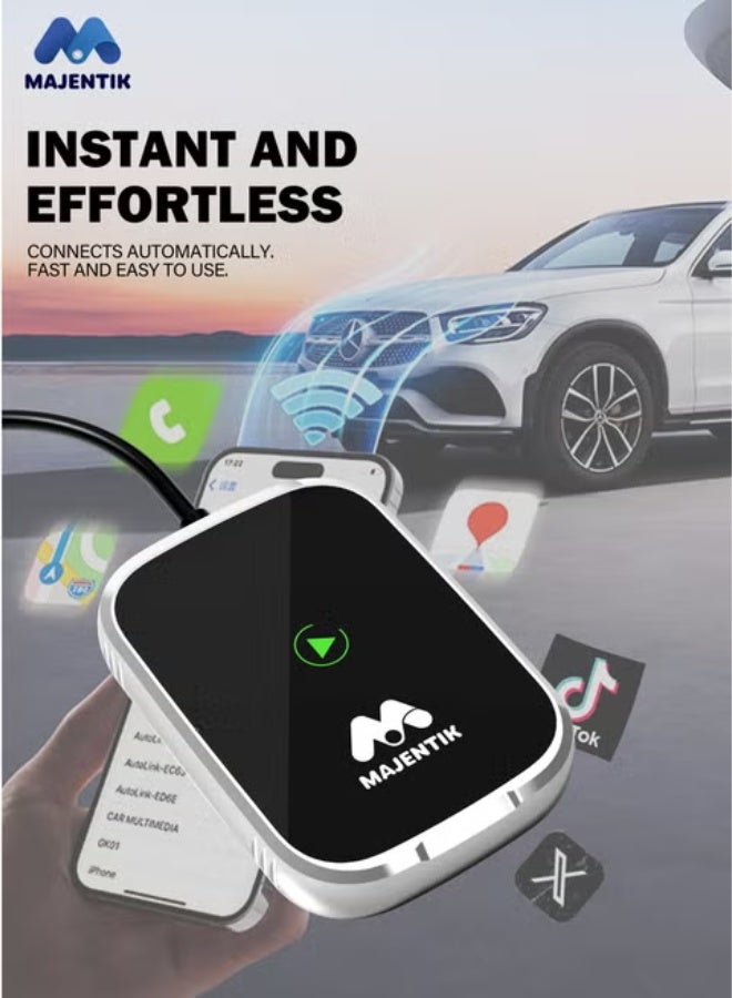ماجنتيك محول لاسلكي لـ أبل كار بلاي وأندرويد اوتو من ماجنتيك - اتصال سريع ومستقر - Image 5
