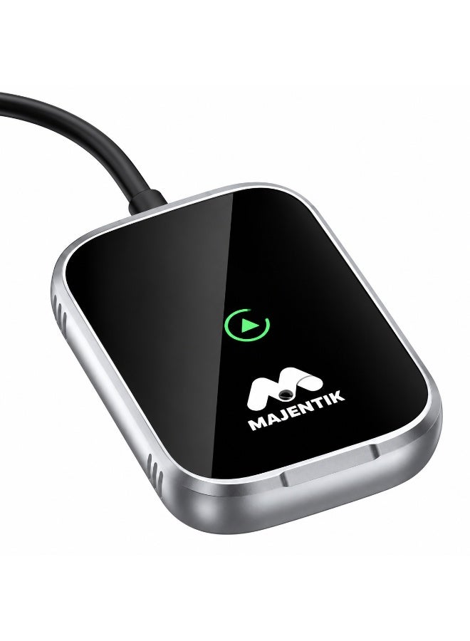 majentik CarPlay & Android Auto Wireless Adapter – Stable Fast Connection - Image 1
