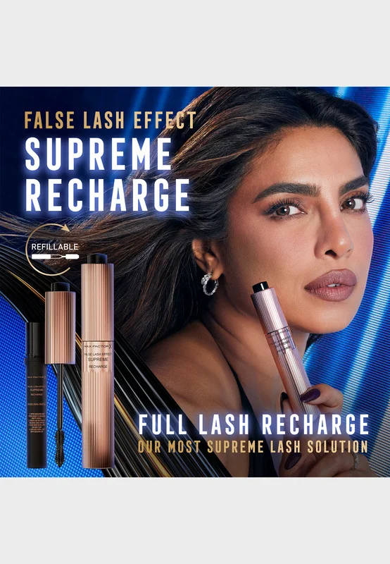 Max Factor False Lash Effect Supreme Recharge Mascara - Black, 8ml
