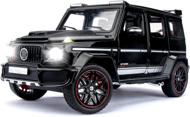 Mashes ماكينة مرسيدس برابوس 700 بنز AMG G63 موديل سيارة G-واغون بمقياس 1:32 حصرية من معدن الألومنيوم سحب للخلف لعبة سيارة معدنية مصبوبة بالقالب بأبواب قابلة للفتح وأضواء وموسيقى【الألوان حسب المخزون】 - Image 1