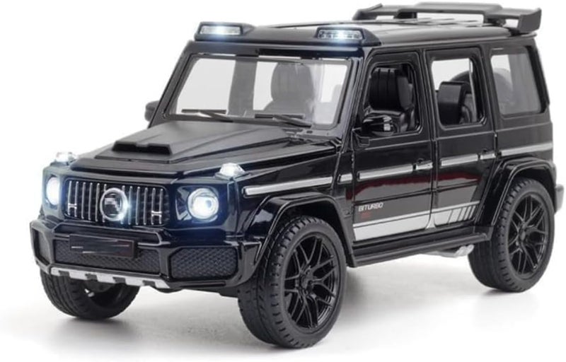 Mashes ماكينة مرسيدس برابوس 700 بنز AMG G63 موديل سيارة G-واغون بمقياس 1:32 حصرية من معدن الألومنيوم سحب للخلف لعبة سيارة معدنية مصبوبة بالقالب بأبواب قابلة للفتح وأضواء وموسيقى【الألوان حسب المخزون】 - Image 5