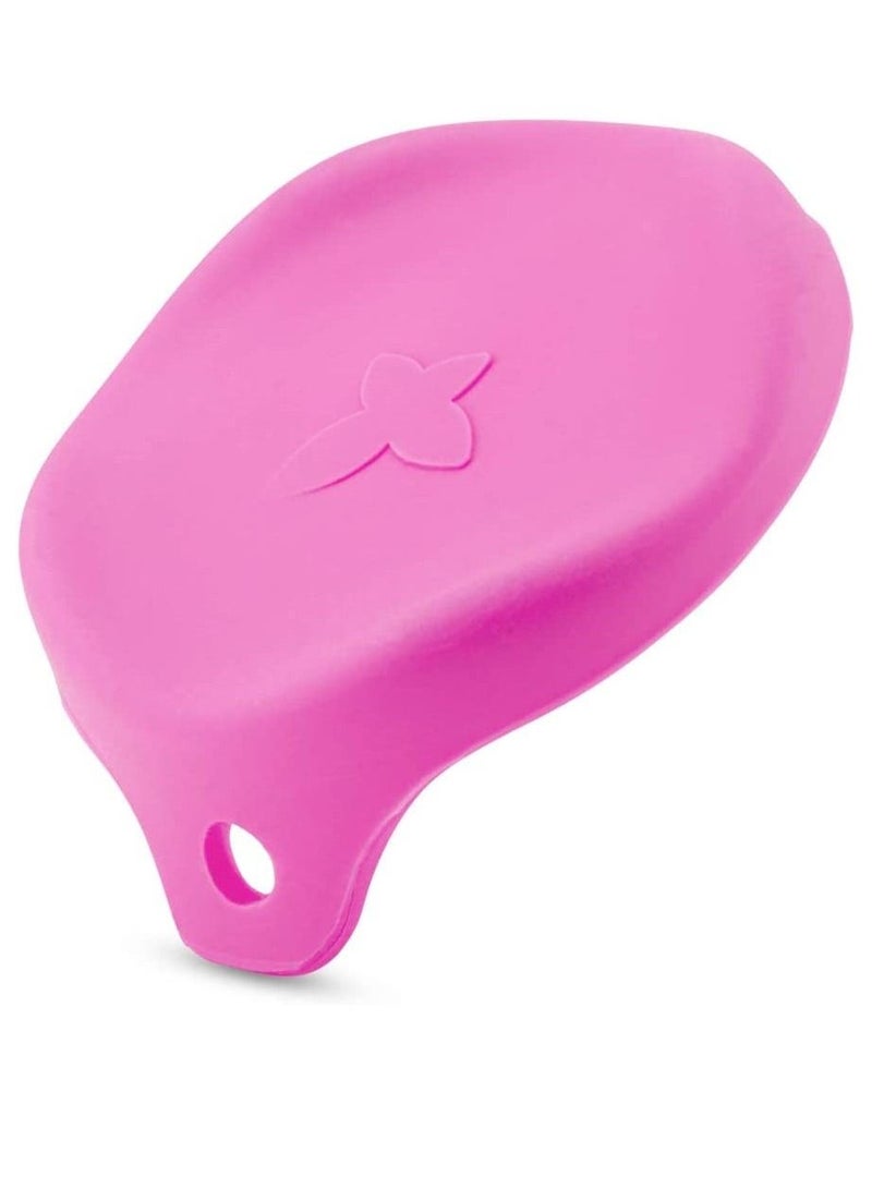 Beco Pets Universal Size to Fit Standard Pet Can Cover Silicone Lids for Dog and Cat Food Pink - Image 1
