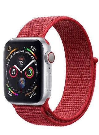 For Apple Watch Series 7 & 8 (45mm) & Apple Watch Ultra (49mm) Nylon Sport Replacement Strap Bands With Adjustable Closure - Red - pzsku/Z941E6A950BFF95FD4855Z/45/_/1674746196/5638ff2f-8cbe-4939-99c9-0e23da6fc228