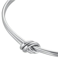 RoseField Rosefield Statement Knot Bangle Silver - JBSKS-J1062  - Image 2