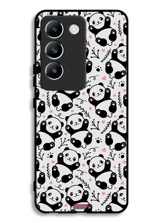 Tolwak Vivo V30 Lite 4G Protective Case Cover Pattern Of Panda - Image 1