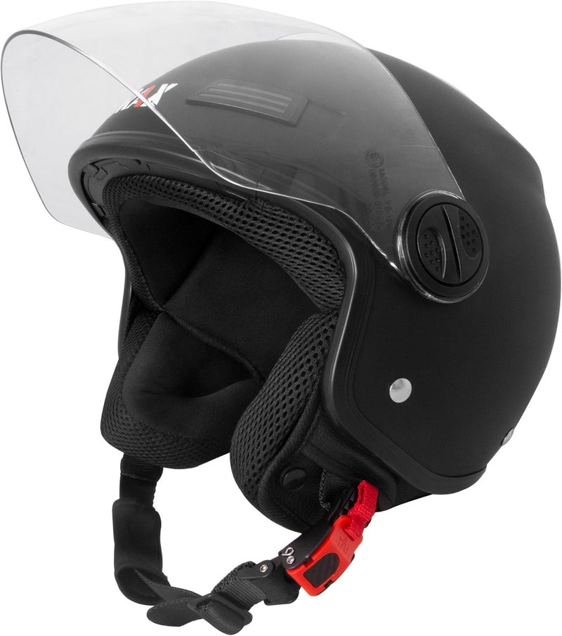 Zorax خوذة زوراكس ZOR-609 مفتوحة الوجه للدراجات السكوتر والدراجات النارية - معتمدة ECE 2206 - Image 1