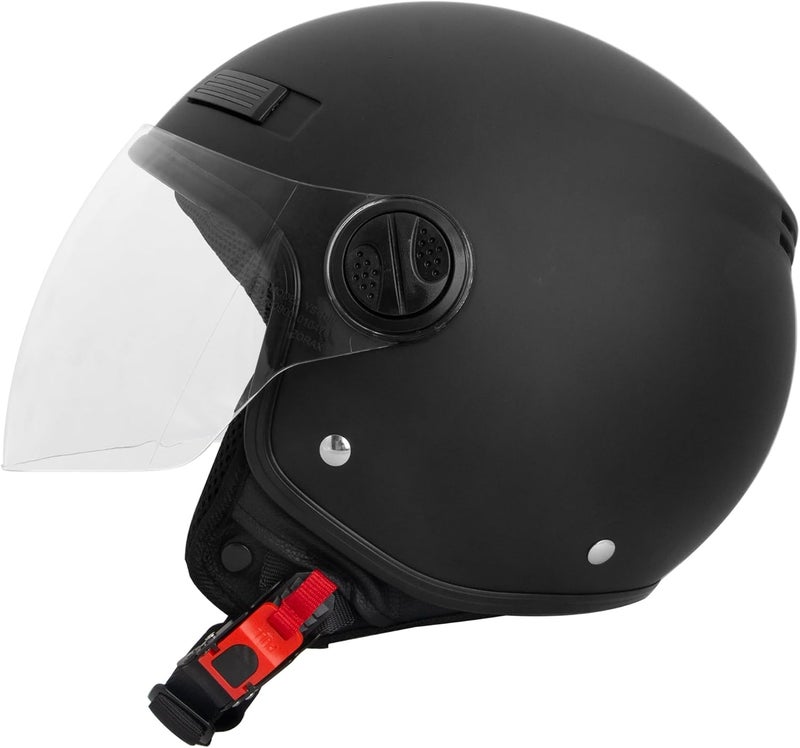 Zorax خوذة زوراكس ZOR-609 مفتوحة الوجه للدراجات السكوتر والدراجات النارية - معتمدة ECE 2206 - Image 3