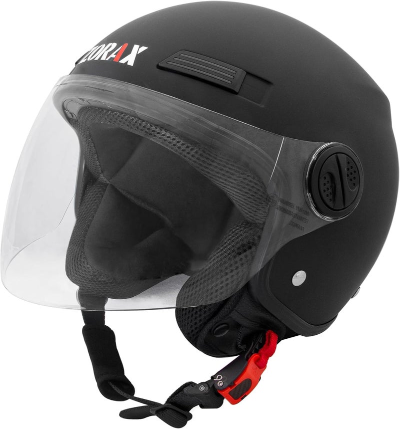 Zorax خوذة زوراكس ZOR-609 مفتوحة الوجه للدراجات السكوتر والدراجات النارية - معتمدة ECE 2206 - Image 5