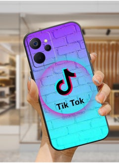 Protective Shockproof Case Cover For realme 9i 5G TikTok logo aesthetic Drawing