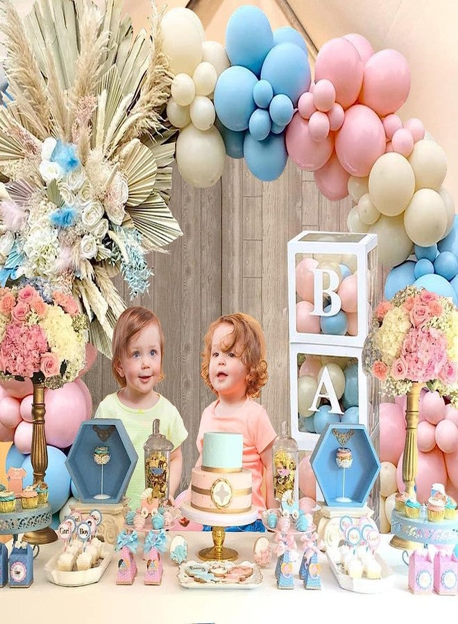 Chocozone Macron Balloons Birthday Decorations for Boys & Girls Its a Boy Or Girl Balloons (Pack of 104) - Image 2