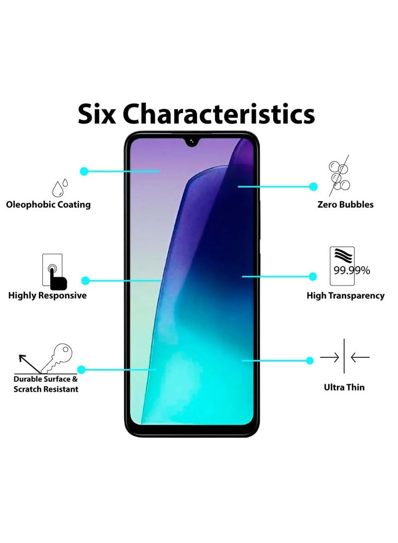 BORTONY Xiaomi Redmi 14C Screen Protector Anti-Glare HD Clarity Anti Shatter Tempered Glass Scratch Proof Touch Sensitive Screen Protector For Xiaomi Redmi 14C 5G - Image 3