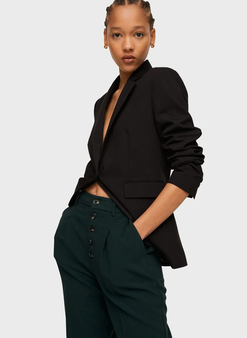 MANGO High Waist Pants