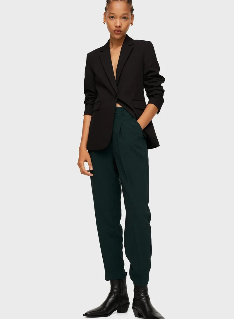 MANGO High Waist Pants