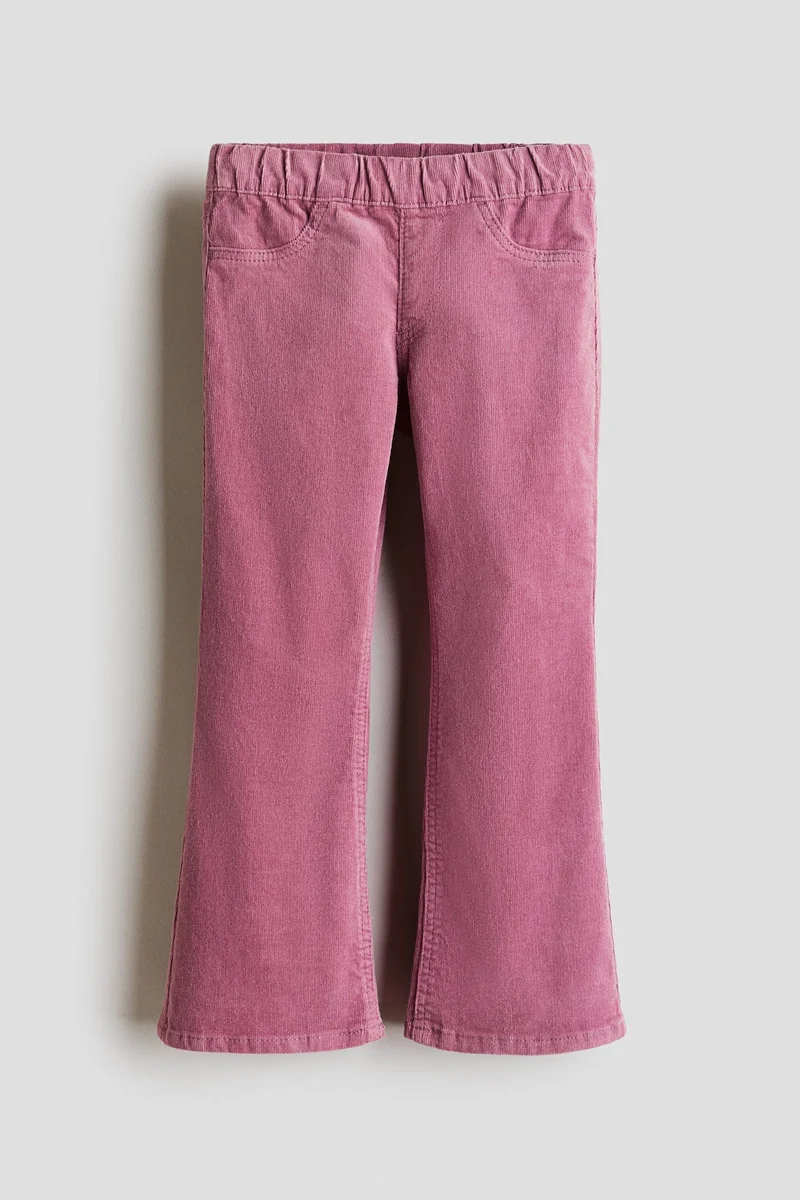 H&M Flared corduroy treggings