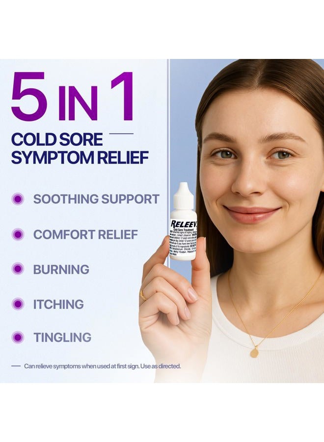 RELEEV 1 Day Cold Sore Symptom Treatment, 6 ML (Pack of 3) - Image 4