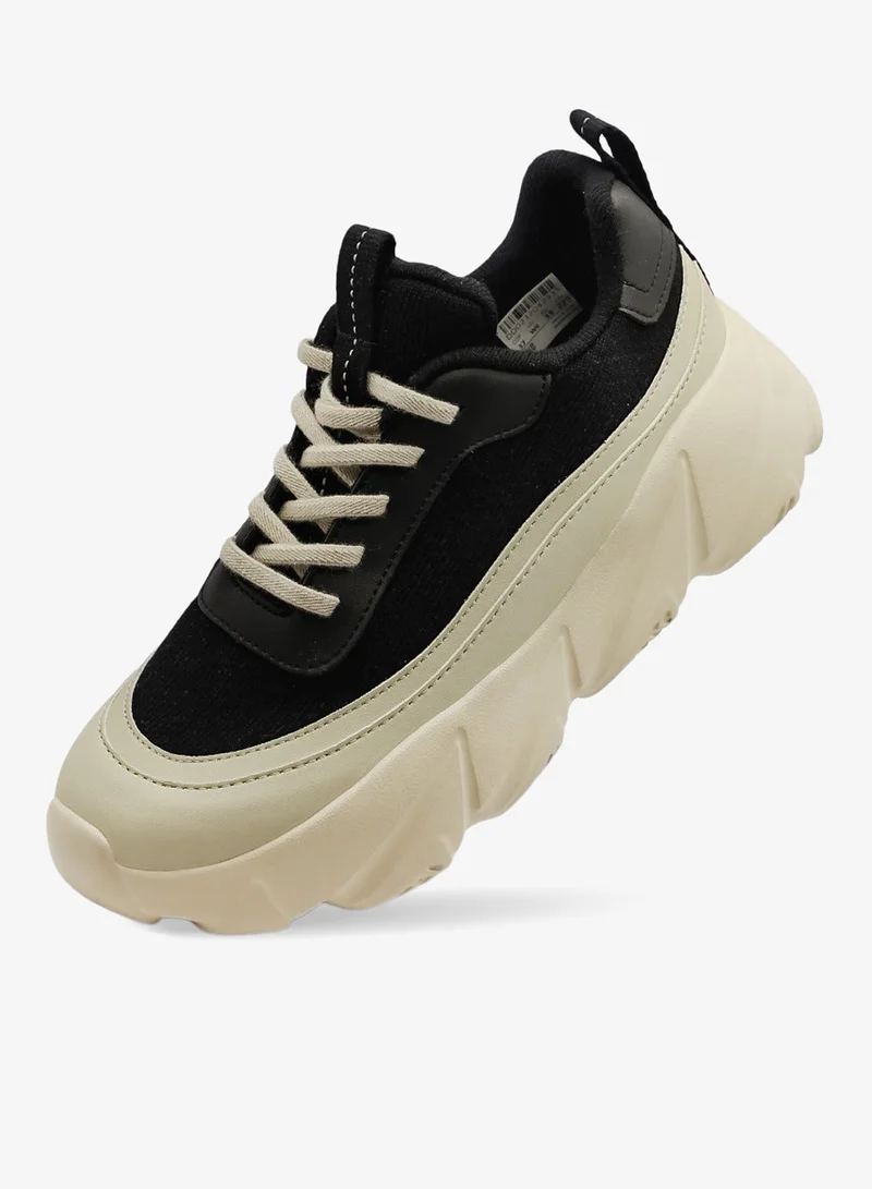 DUOZOULU BR Ripple Wool Runner Sneaker