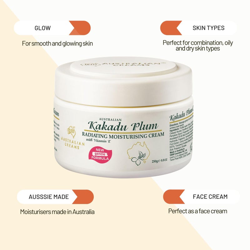 G AND M AUSTRALIAN CREAMS Australian Creams MkII 250g (Kakadu Plum) - Image 2