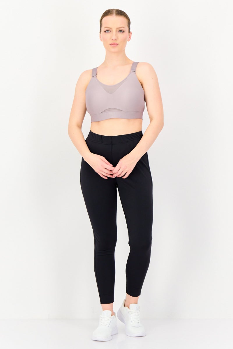 UNDER ARMOUR Women Padded Sports Bra, Lavender - Image 4