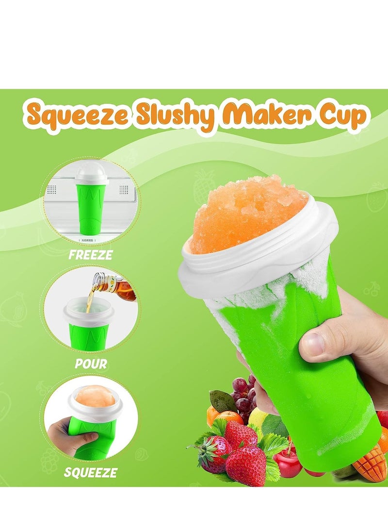 Cool Baby COOLBABY slushie maker cup，magic quick frozen smoothies cup, cool stuff birthday gifts for kids (Green)  - Image 5