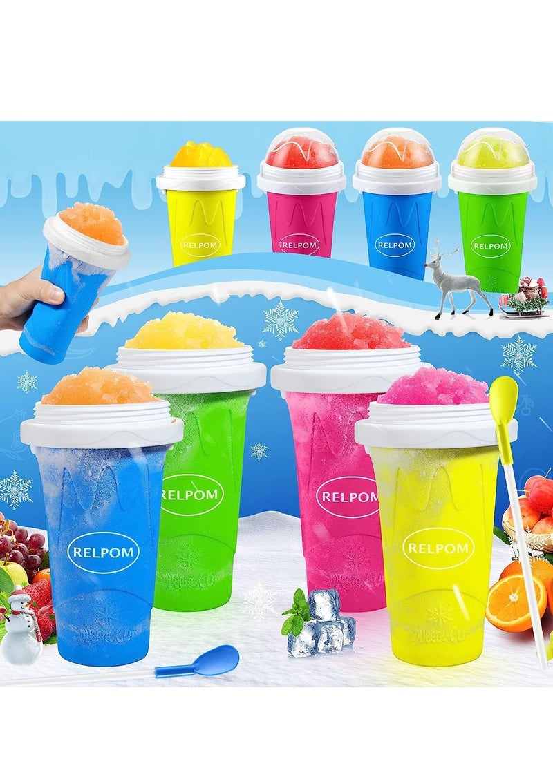 Cool Baby COOLBABY slushie maker cup，magic quick frozen smoothies cup, cool stuff birthday gifts for kids (Green)  - Image 2