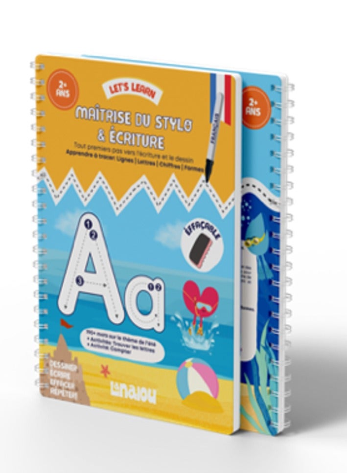 Lanalou Pen Control & Writing Activity Book French Book
