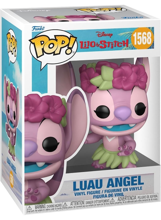 Funko Funko POP! Disney Lilo & Stitch Luau Angel Vinyl Figure (9.8 cm)  - Image 1