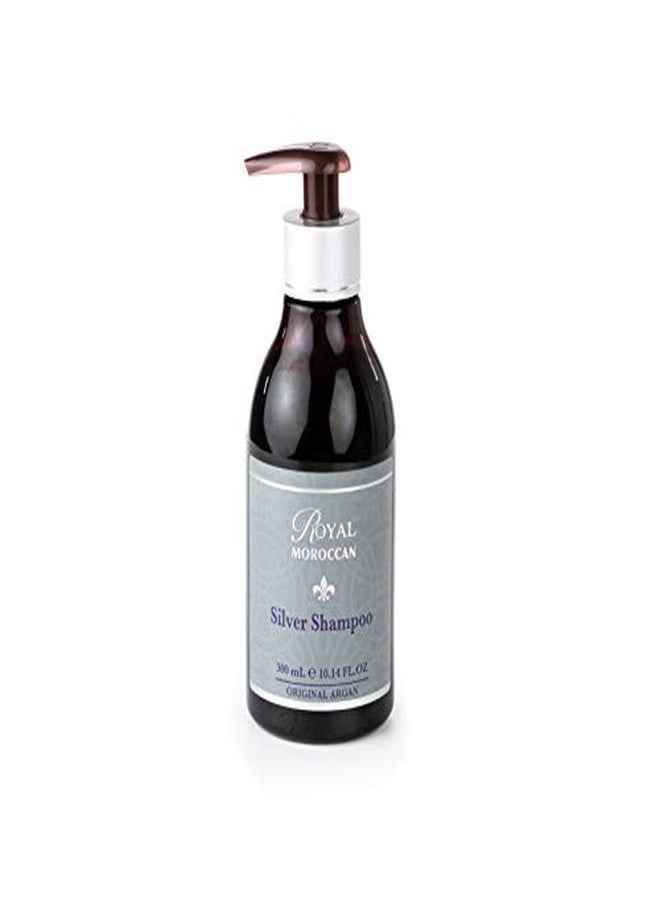 Royal Moroccan - Ampoo 300 Ml /10.05 Fl.Oz | Purple Shampoo For Blond Hair & Grey Hair|Lights Shampoo For Blond & Silver Hair |AntiYellow Shampoo | ParabenFree | Royal Moroccan Argan Oil Hair Products - Image 1