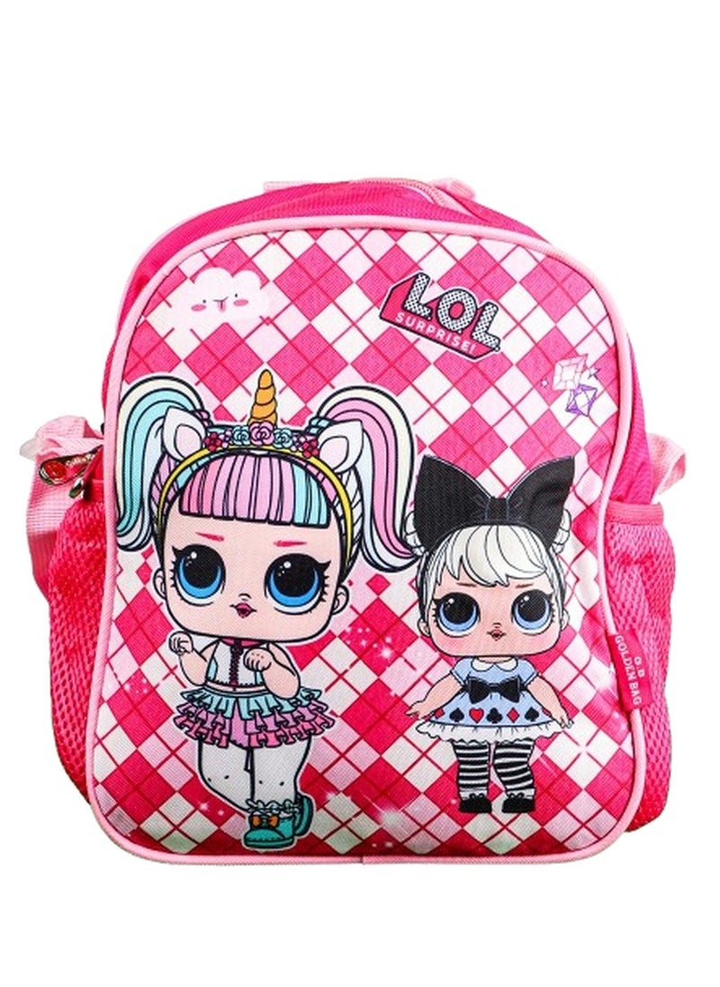 Grand Sky LOL Surprise 3D Pink School Backpack with 2 Small Bags - G.B  - Image 2
