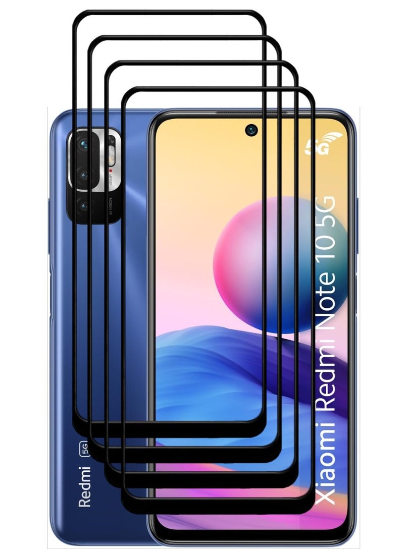 ACLIX 4 Pieces Antistatic ESD Dustproof Premium Quality High Definition Tempered Glass Screen Protector Designed For Xiaomi Redmi Note 10 5G - Image 1