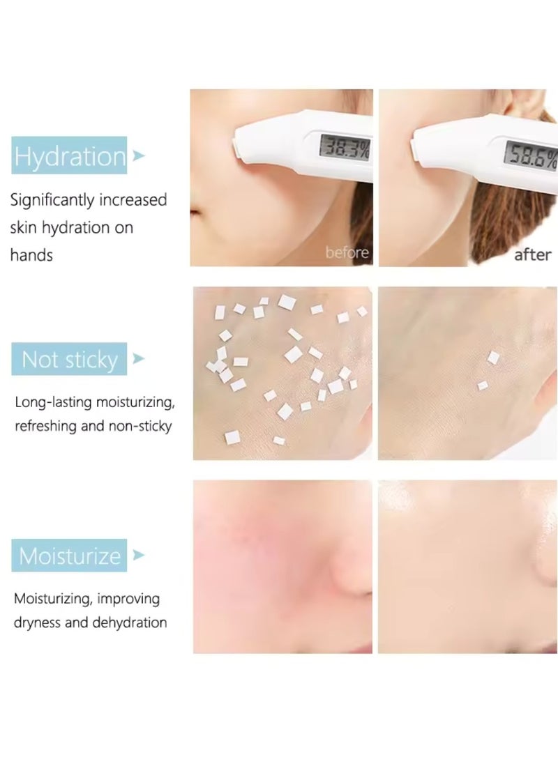 Daily Dew Moisturizing Stick Deep Hydrating Creamy Texture Non Sticky Moisturize Daily Cream Stick Multi Use Balm Stick Hydrating Primer Brightens and Glow Skin Makeup Stick Blue