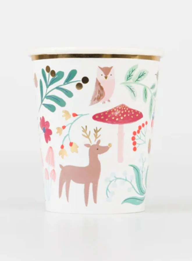 Meri Meri Winter Woodland Cups
