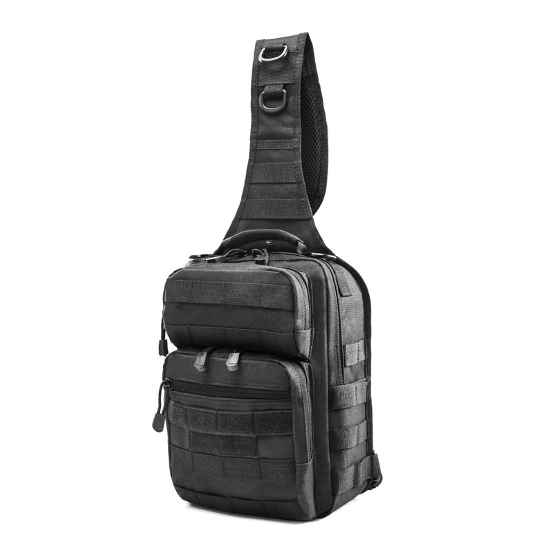 gracedon Tactical Chest Backpack Sling bag Pack Military Molle Assault Range Bags for Outdoor Sports Travel - Image 1