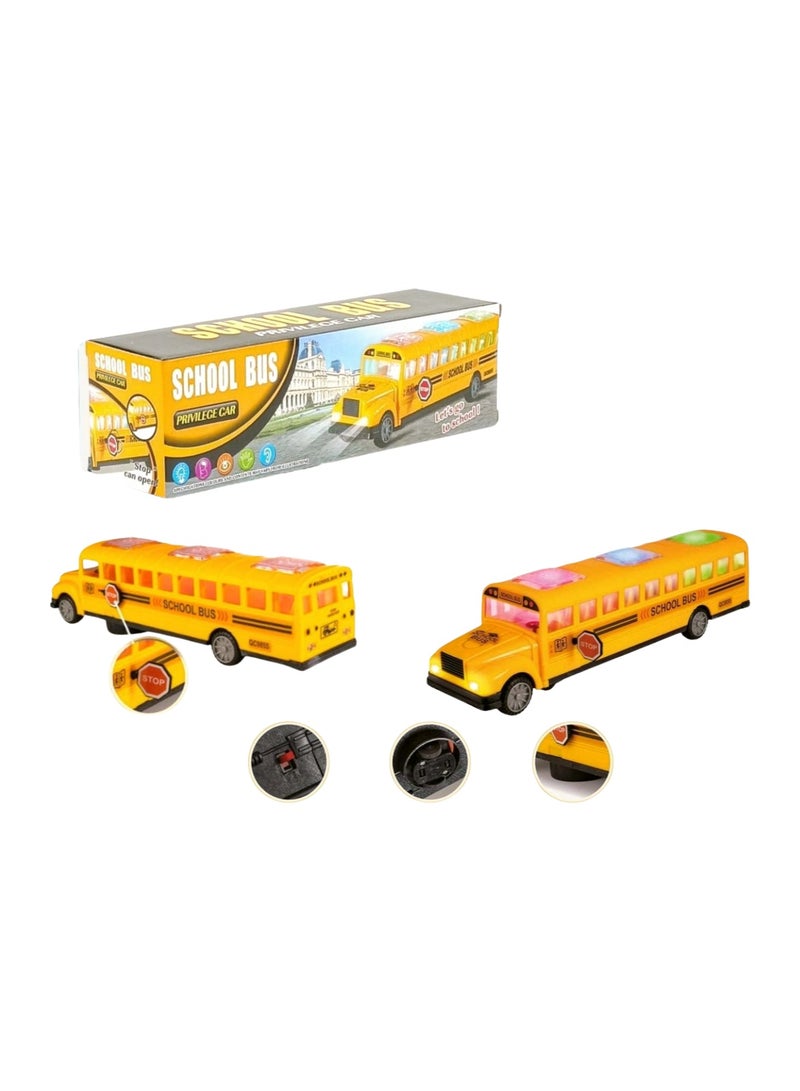 School Bus Toy Play Car For Children 