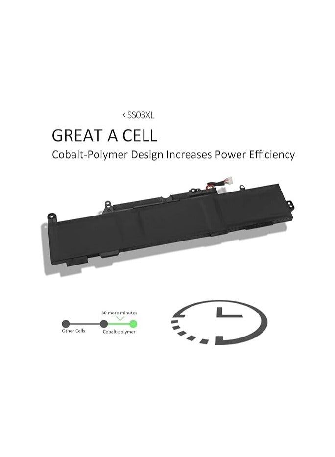 ZEXEN 50WH SS03XL Laptop battery for HP EliteBook 730 735 740 745 830 840 846 G5, EliteBook 745 830 840 846 G6, for HP MT44 MT45 Mobile Thin Client ZBOOK 14U G5 G6 HSTNN-LB8G HSTNN-IB8C HSN-I13C-4  - Image 2
