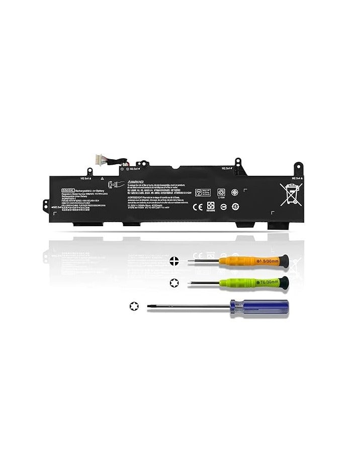 ZEXEN 50WH SS03XL Laptop battery for HP EliteBook 730 735 740 745 830 840 846 G5, EliteBook 745 830 840 846 G6, for HP MT44 MT45 Mobile Thin Client ZBOOK 14U G5 G6 HSTNN-LB8G HSTNN-IB8C HSN-I13C-4  - Image 1