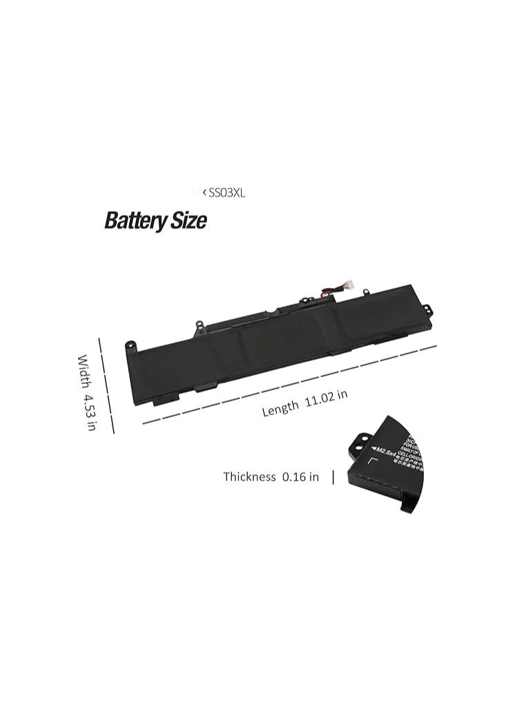 ZEXEN 50WH SS03XL Laptop battery for HP EliteBook 730 735 740 745 830 840 846 G5, EliteBook 745 830 840 846 G6, for HP MT44 MT45 Mobile Thin Client ZBOOK 14U G5 G6 HSTNN-LB8G HSTNN-IB8C HSN-I13C-4  - Image 4