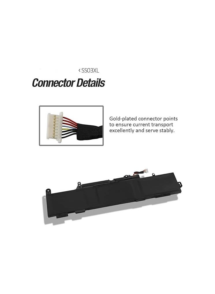 ZEXEN 50WH SS03XL Laptop battery for HP EliteBook 730 735 740 745 830 840 846 G5, EliteBook 745 830 840 846 G6, for HP MT44 MT45 Mobile Thin Client ZBOOK 14U G5 G6 HSTNN-LB8G HSTNN-IB8C HSN-I13C-4  - Image 5