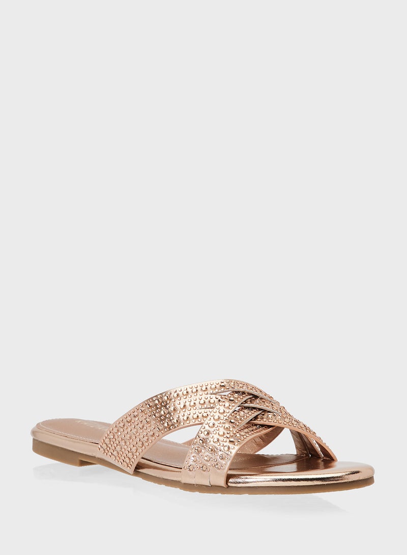Khizana Ladies Flat Sandal - Image 2