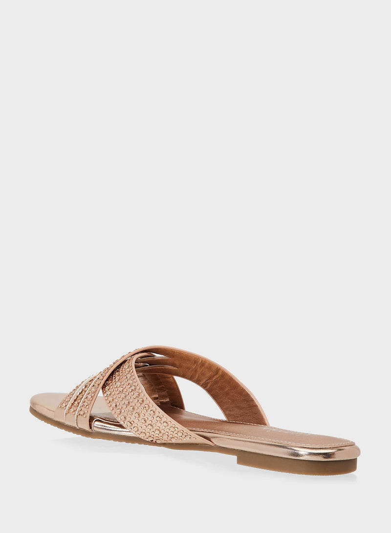 Khizana Ladies Flat Sandal - Image 3