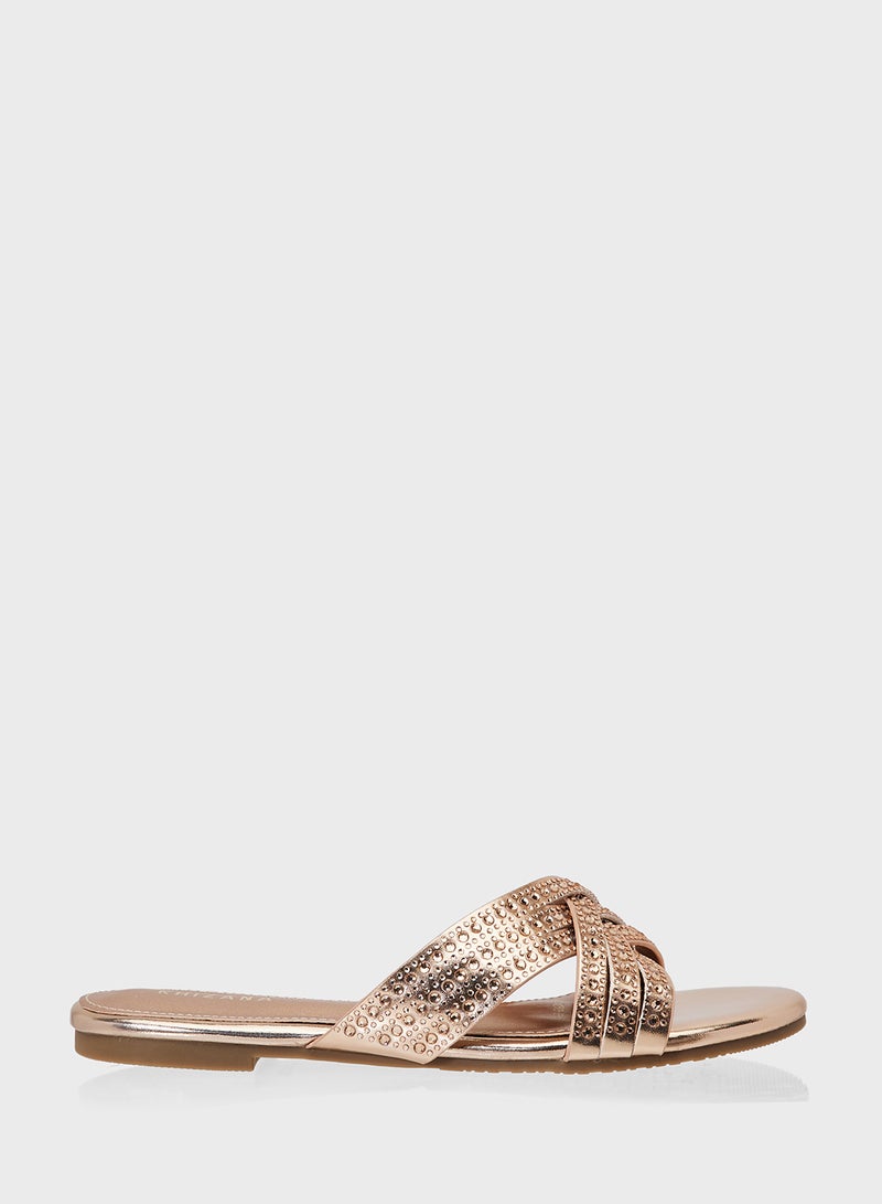 Khizana Ladies Flat Sandal - Image 1