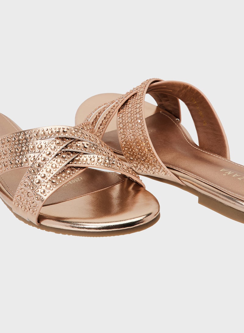 Khizana Ladies Flat Sandal - Image 4