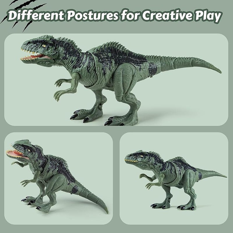 Arabest Giganotosaurus Dinosaur Toys for Kids 3-5 & 5-7, Dinosaur Action Figure Toys with Attack Feature, Sound, Roar & Light, Birthday for Boys & Girls - Image 5