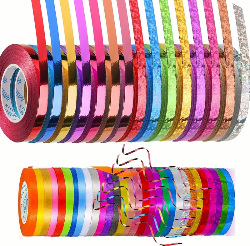 DIY Crafts Diy Crafts 15080 Chrismas Decor Cake Candy Box Packaging Wrap Onion Fabric Ribbons Diy Accessories, Pack of 450 Mtr 50x9, (Multicolor)  - Image 1