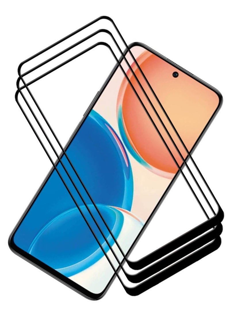 ACLIX 3 Pieces Antistatic ESD Dustproof Premium Quality High Definition Tempered Glass Screen Protector Designed For Honor X8 - Image 1