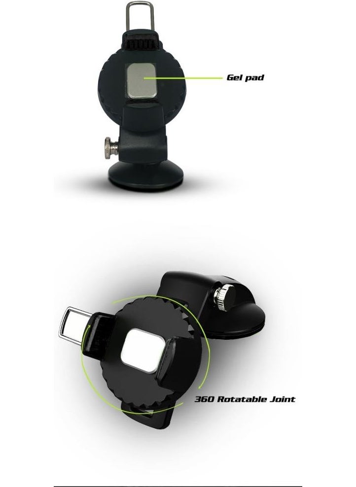 Techmaster Diamond Car Chest Desktop Phone Holder  - Image 2