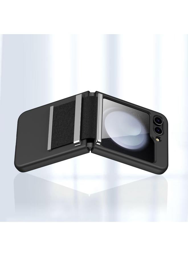 اس-توب جراب هاتف Samsung Galaxy Z Flip4 5G مصنوع من الجلد القابل للطي ومقاوم للصدمات - Image 5