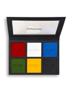 mehron Mehron EDGE Face & Body Paint| Professional Water-Activated Face Paint Makeup | Made in the USA | For Cosplay, Halloween, & SFX (Mulit Color Palette) 